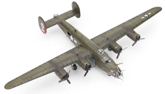 Revell 1/48 B-24D (ex-Monogram) Liberator build